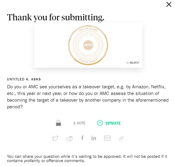 AMC Entertainment Holdings 2.0 - Todamoon?!? 1267011