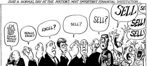 Börse ein Haifischbecken: Trade was du siehst 1235074