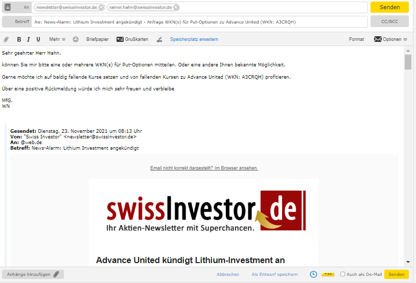 DIE Bafin warnt vor Börsenbriefe 1285247