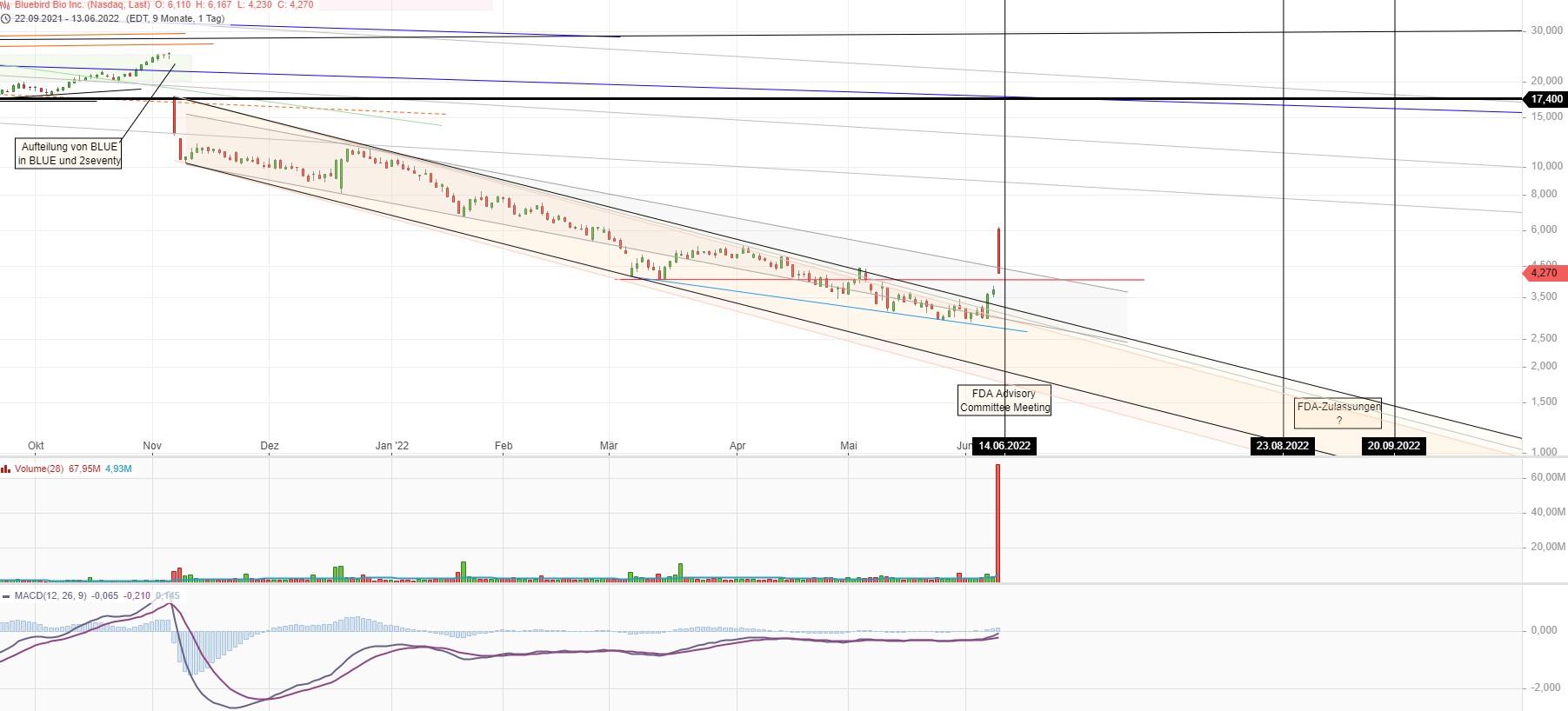 Bluebird Bio Inc ( BLUE ) 1319197