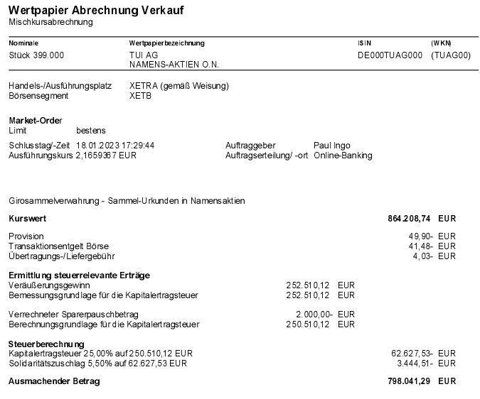 TUI 2007: Erholung oder Zerschlagung? 1352295