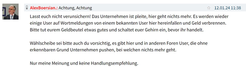 Was wird denn nun mit Thielert AG 1407881