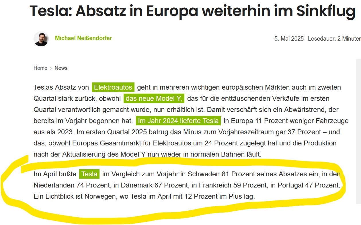 Tesla - Autos, Laster, Speicher und Solardächer 1481111