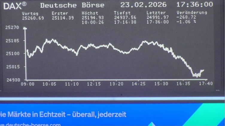 5.304.DAX Tipp-Spiel, Mittwoch, 25.02.2026,17.45 H 1511283