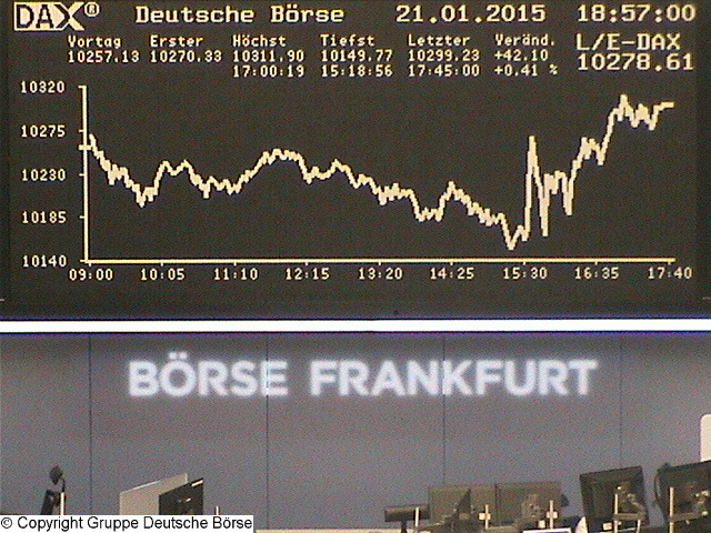 2.487.DAX Tipp-Spiel, Freitag, 23.01.2015,17.45 H 792093