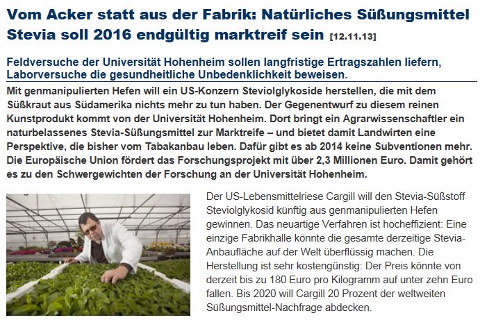 STEVIA für TABAK !! 666823