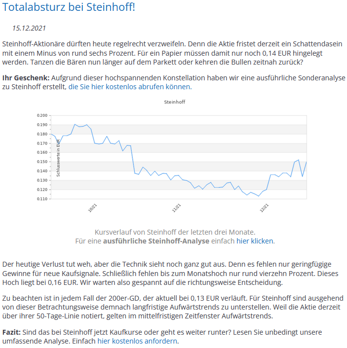 Steinhoff Informationsforum 1288951