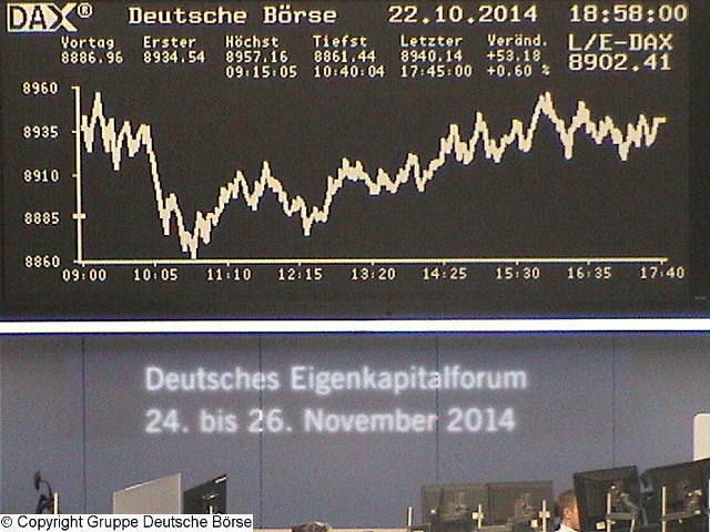2.427.DAX Tipp-Spiel, Freitag, 24.10.2014,17.45 H 767444