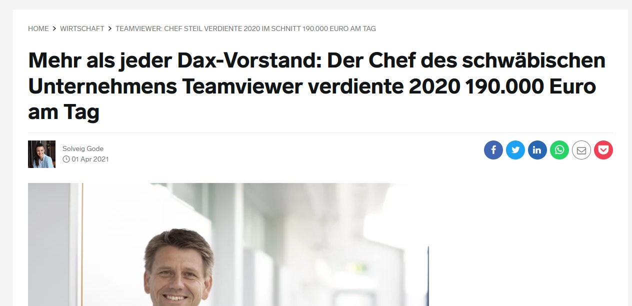 TeamViewer AG - Hype oder echte Kursrakete? 1286706