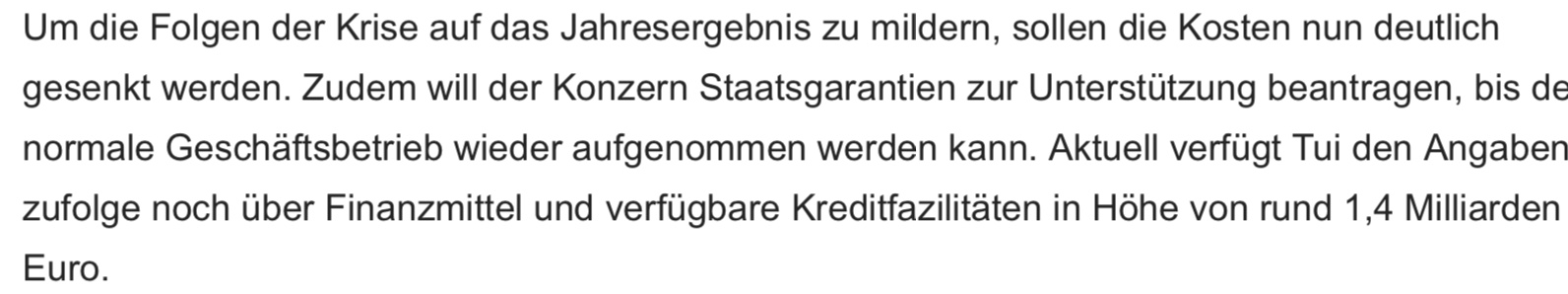 TUI 2007: Erholung oder Zerschlagung? 1166768
