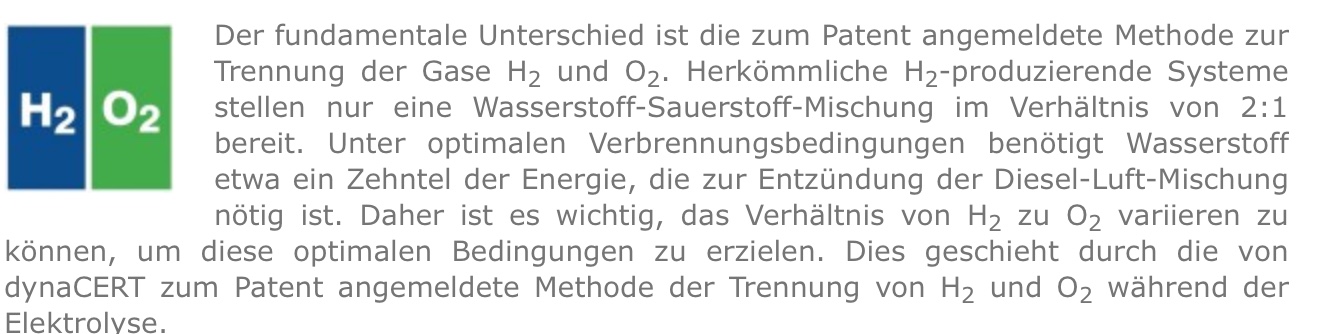 Nachrüsteinheit für saubere Dieselverbrennung 1154712