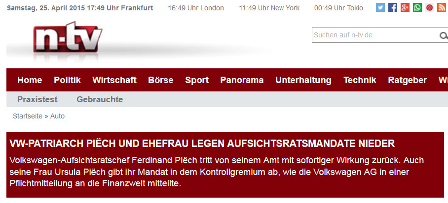 Porsche: verblichener Ruhm ? 820304