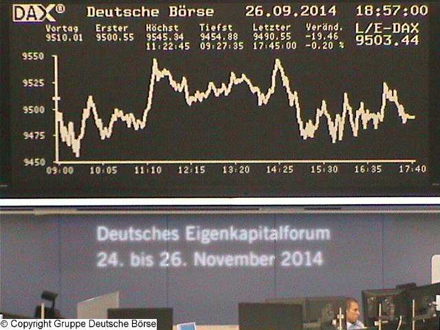 2.410.DAX Tipp-Spiel, Dienstag, 30.09.2014,17.45 H 760423