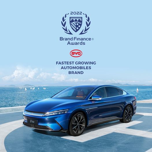 Auto- und Batterien-Herstellers BYD 1296092