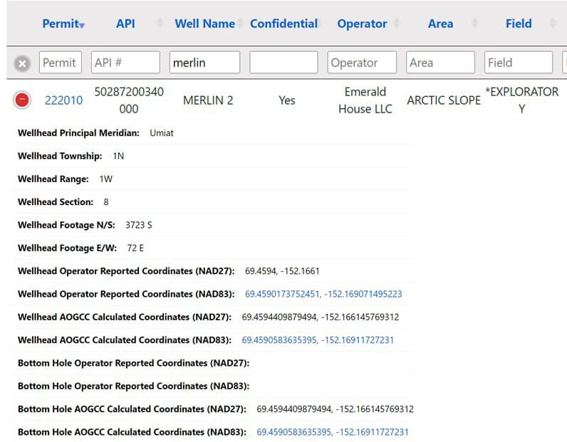 Öl-Projekt 88 Energy Project in der heißen Phase 1304712