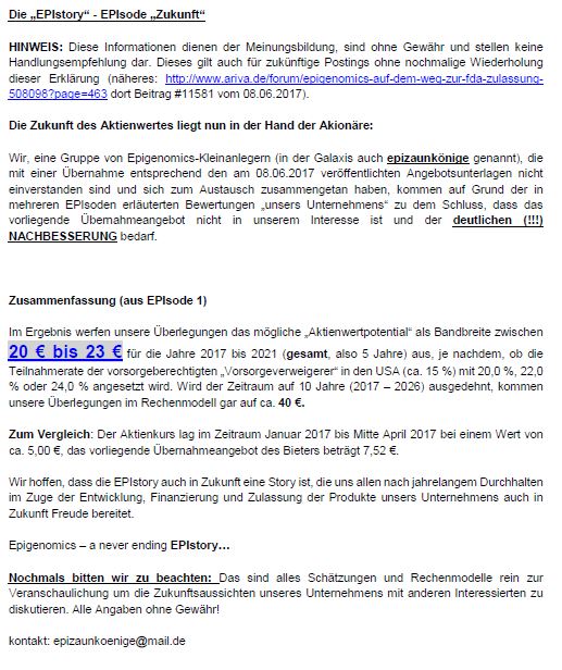 EPI Übernahme - Wir halten zusammen 995799