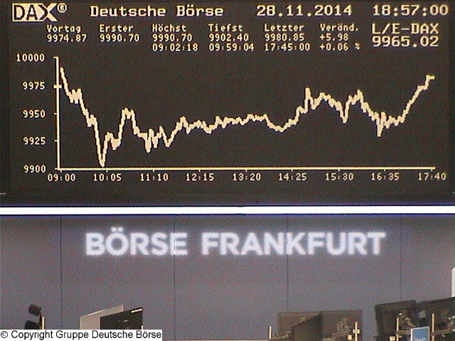 2.454.DAX Tipp-Spiel, Dienstag, 02.12.2014,17.45 H 777781