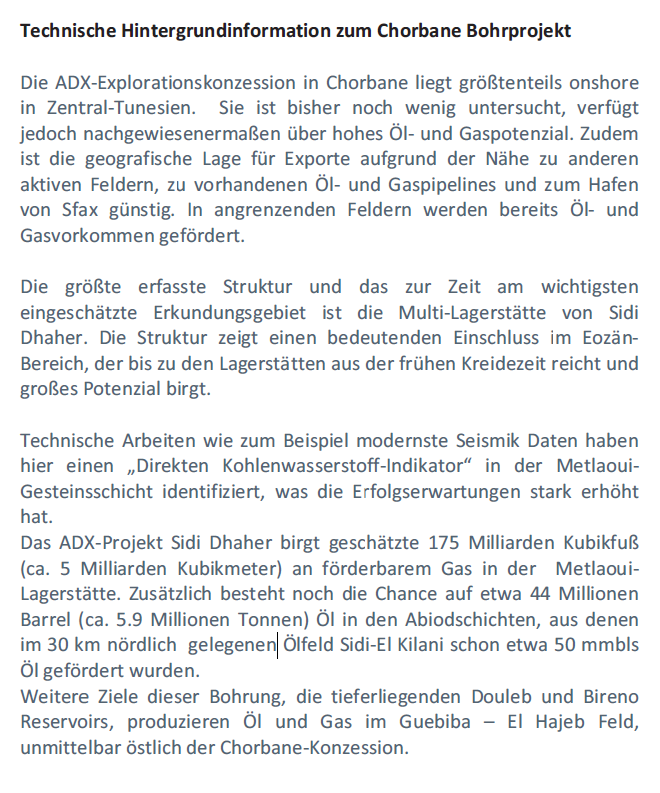 ADX Energy (WKN: 875366): Millionenchance????? 416134