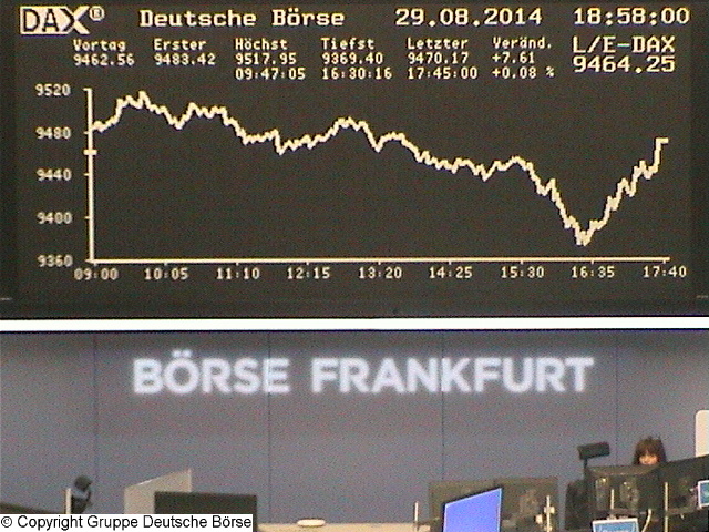 2.389.DAX Tipp-Spiel, Montag, 01.09.2014,17.45 H 752881