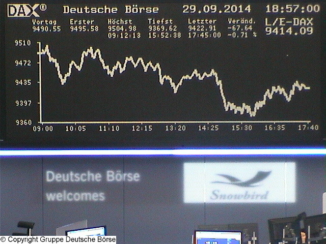 2.410.DAX Tipp-Spiel, Dienstag, 30.09.2014,17.45 H 760636