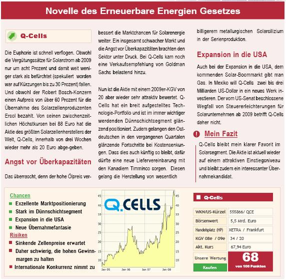 Q-Cells , der Solarzellenriese 169134