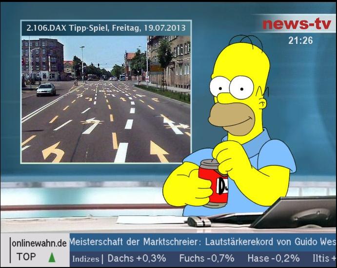 2.106.DAX Tipp-Spiel, Freitag, 19.07.2013 624838