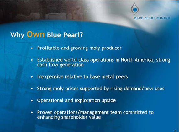 Thompson Creek Metals Faktenübersicht 81466