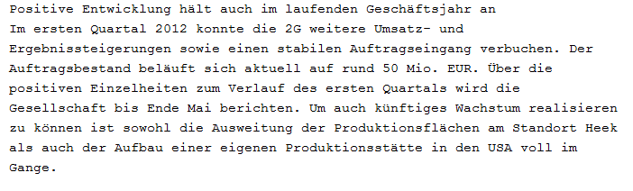 A0HL8N 2G Bio-Energie 508593