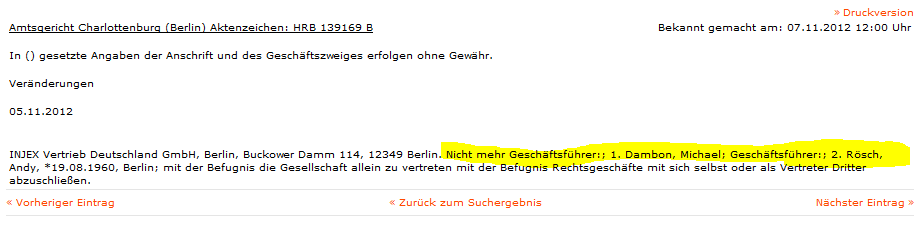 Injex AG - Wahrheit und Träumerei 663802