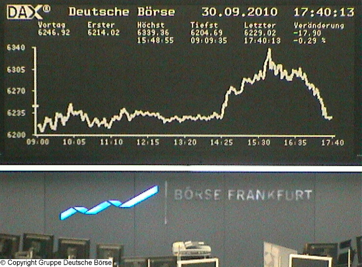 1.392.DAX Tipp-Spiel, Freitag, 01.10.10 348469