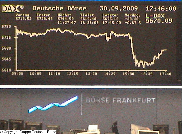1.138.DAX Tipp-Spiel, Freitag, 02.10.09 263616