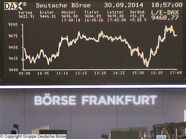 2.411.DAX Tipp-Spiel, Mittwoch, 01.10.2014,17.45 H 761118