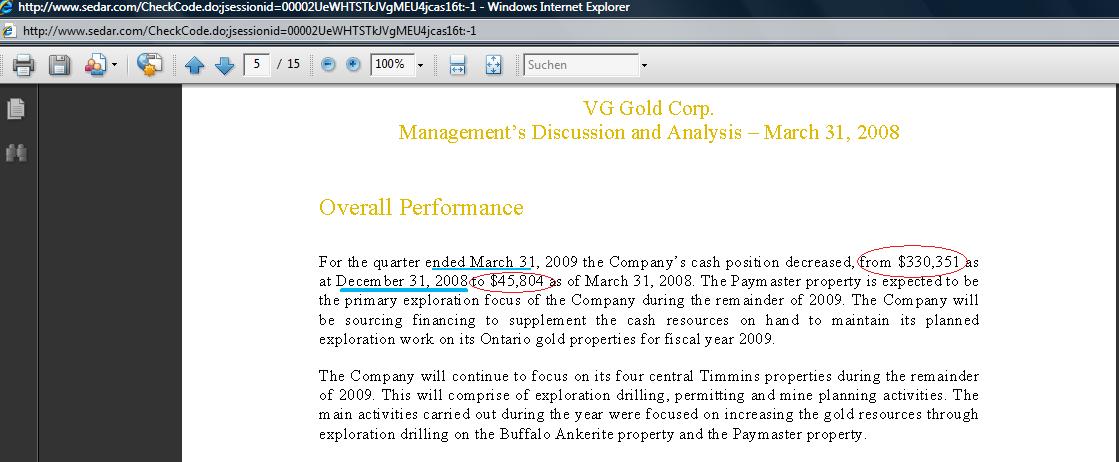 VG Gold ( ISIN: CA9182161021 ) 233445