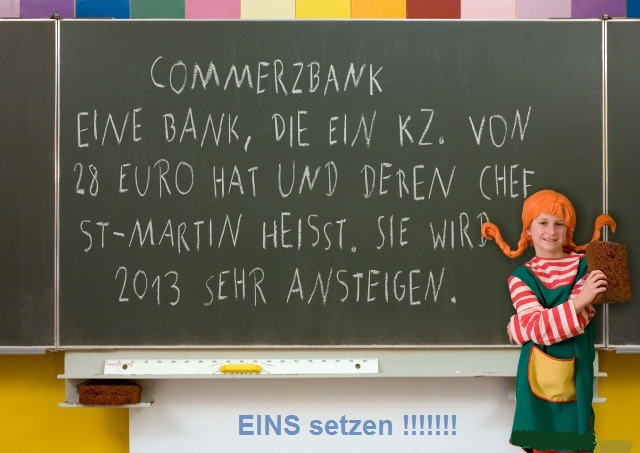 COMMERZBANK kaufen Kz. 28 € 566507
