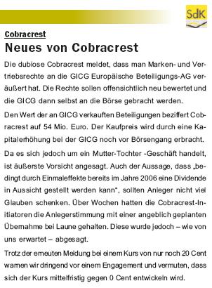 Cobracrest - Der Super-Gau ! 48832