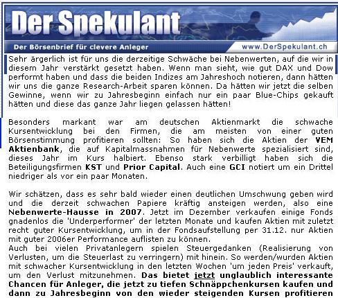 Jahresende = Nebenwertrallye ! 72252