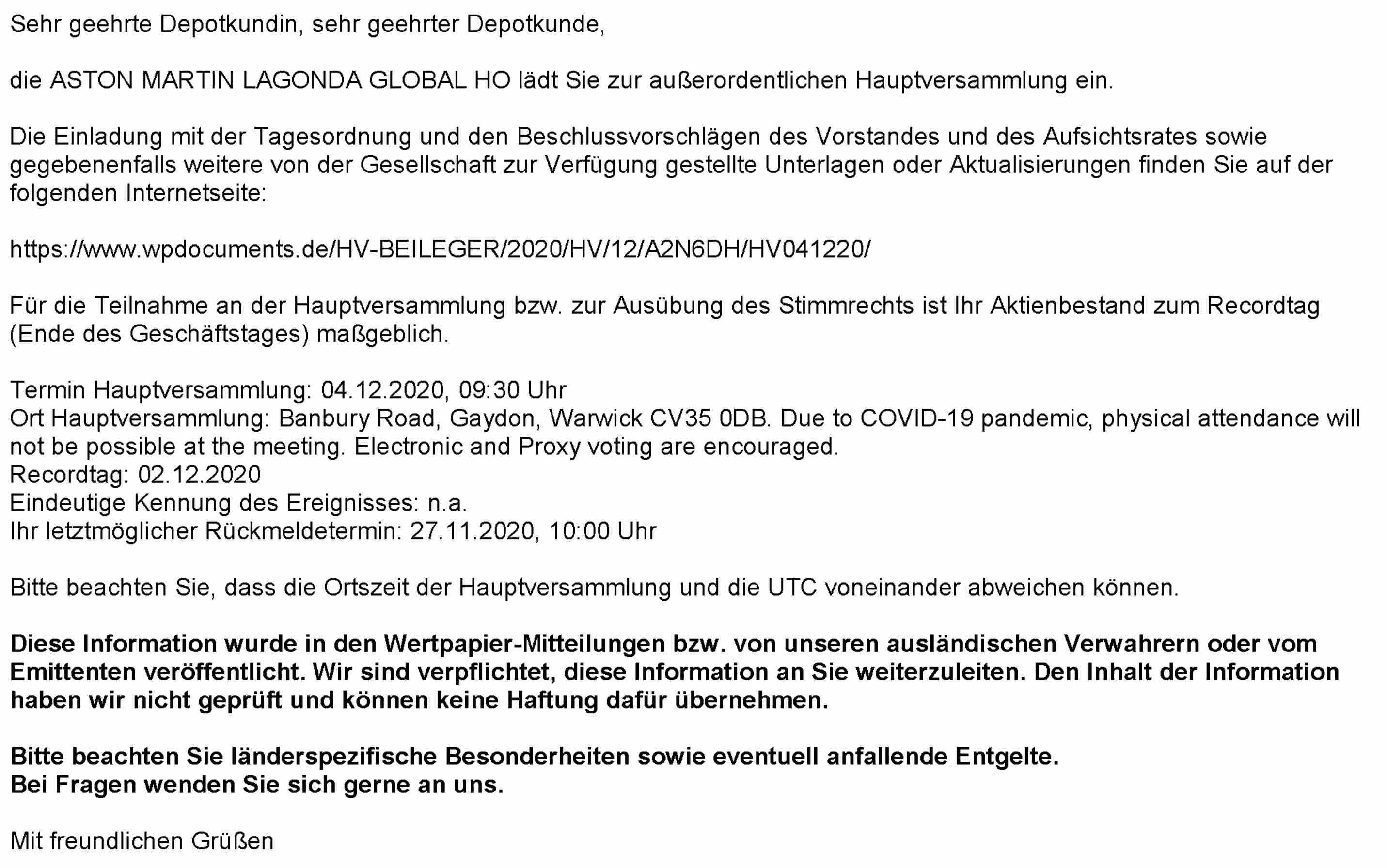 Aston Martin. Very british. Invest in eine Legende 1215355