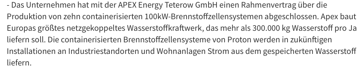 Brennstoffzelle made in Germany - PROTON 1258431