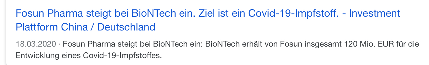 Shanghai Fosun Pharmaceuticals 1173903