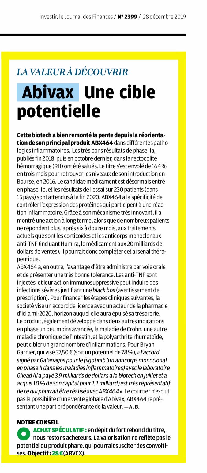 Abivax Biotech - jetzt noch rein? 1151120