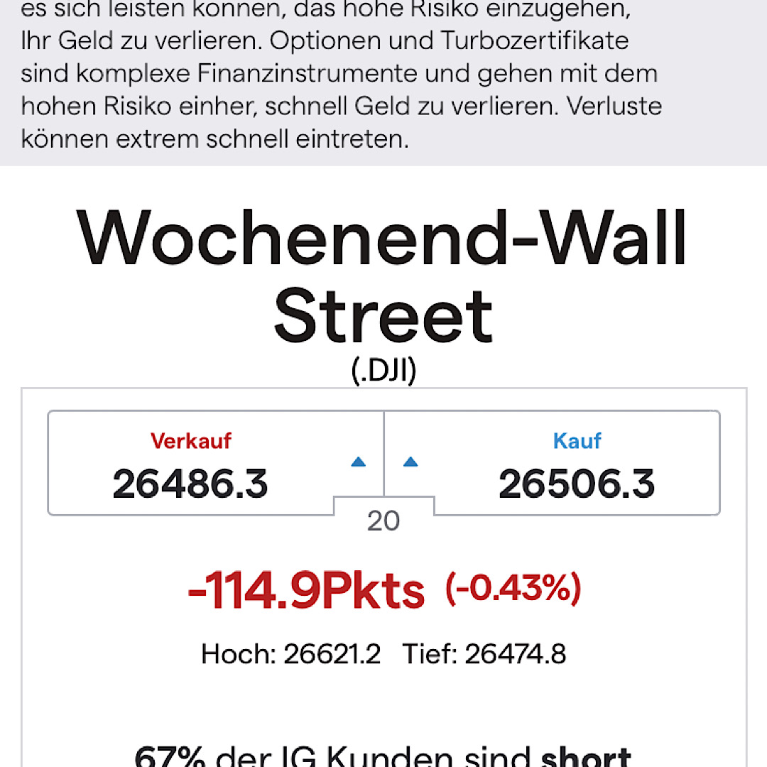 Börse ein Haifischbecken: Trade was du siehst 1210138