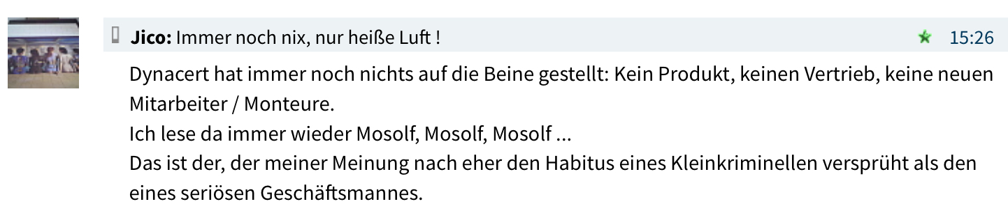 Dynacert - Kein Handel seit dem 02.10.2019 1167124