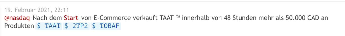 TAAT - Revolution am Tabakmarkt oder heiße Luft? 1244240