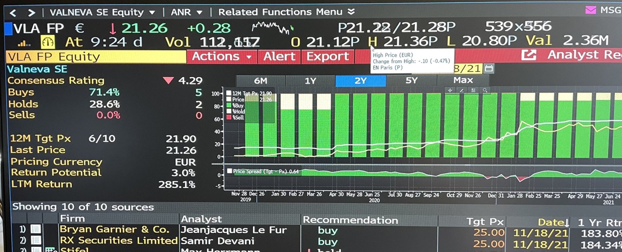 Vivalis + Intercell = Valneva 1284508