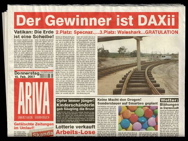 473.DAX Tipp-Spiel, Freitag, 16.02.07 82832