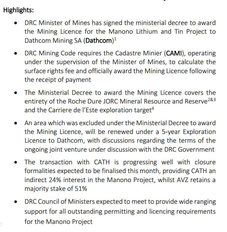 Lithiumstar AVZ Minerals eröffnet 68 % im Plus 1312866