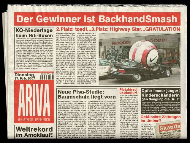 480.DAX Tipp-Spiel, Dienstag, 27.02.07 84926