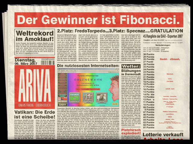 486.DAX Tipp-Spiel, Mittwoch, 07.03.07 86272