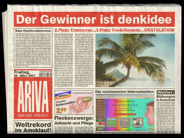 488.DAX Tipp-Spiel, Freitag, 09.03.07 86715