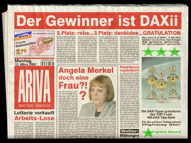 489.DAX Tipp-Spiel, Montag, 12.03.07 87118